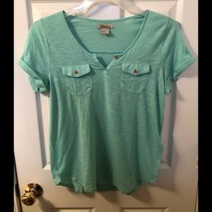 ⭐️Lucky Brand Shirt Cool Mint🌟